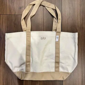 GAP 토트백 베이지/크림