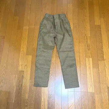 relume 여성 팬츠 격자 무늬