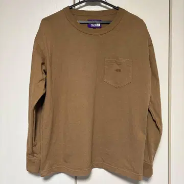 THE NORTH FACE x 나나미카 여성용 브라운 긴팔 T셔츠