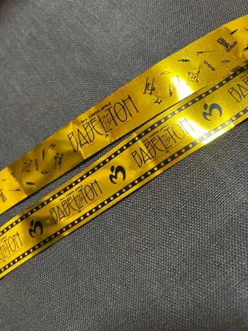 Mrs. GREEN APPLE 바벨탑 은색 테이프 풀 사이즈