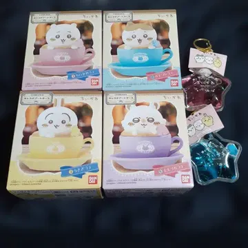 치이카와(먼작귀) 캐릭터 아트 키링 치이카와 하치와레 토끼 모몽가