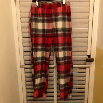 NOMA t.d. 체크 무늬 캐주얼 팬츠 사이즈 0