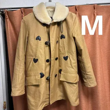 schott 무스탕 면 코트 M