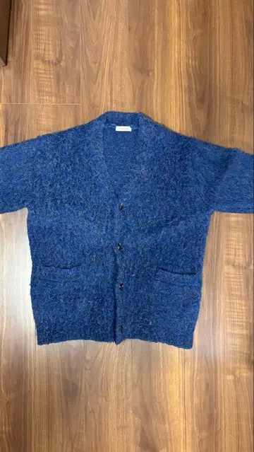 네이비 니트 가디건