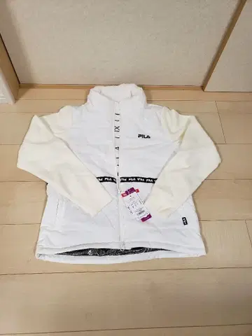 새상품 휠라 충전솜 블루종 아우터 자켓 골프웨어 여성용 L