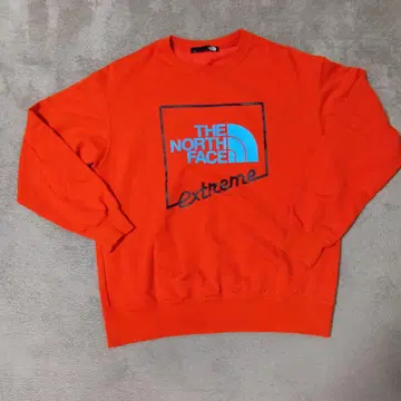 THE NORTH FACE 오렌지 트레이닝복 M