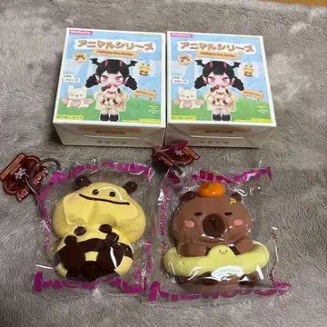 Mellojoy 스퀴즈 애니멀 시리즈 하치마루 헤엄치는 카피바라