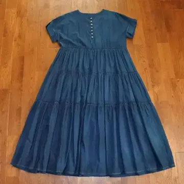 design aera 롱 원피스 데님