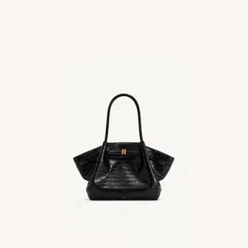 JW PEI 블랙 숄더백 대형 토트백