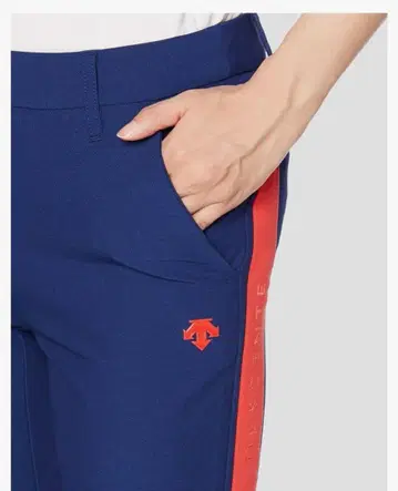 데상트 골프웨어 스트레치 롱팬츠 가을 상품 네이비