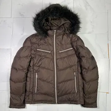 새상품급 Y2K 다운 자켓 브라운 XL