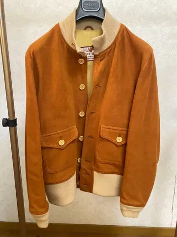 chapal 샤팔 가죽 블루종