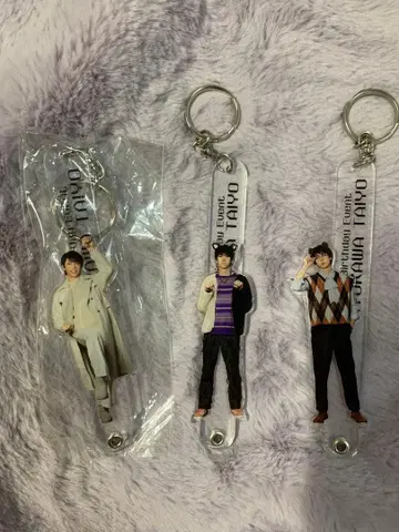 아야카와 타이요 아크릴 소품 3종