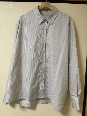 opening act 7 days 화이트 미니 체크 셔츠