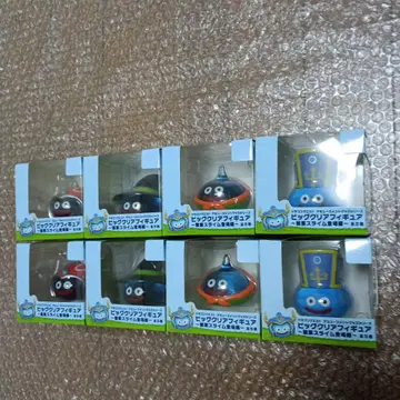 드래곤 퀘스트 AM 빅 클리어 피규어 직업 슬라임 등장편 4종 x 2세트