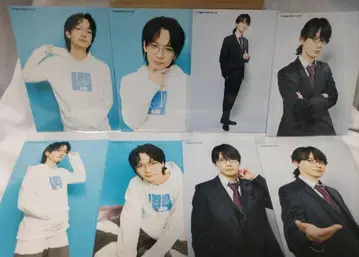 12 사카타 쇼고 zoff 러브 안경 브로마이드 8장 세트