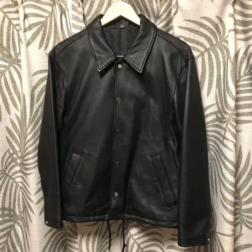 STUDIOUS 라무 가죽 자켓