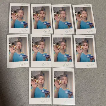 우라타누키 미니 포토 카드 폴라로이드 date.