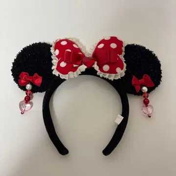 미니 마우스 귀찌 머리띠