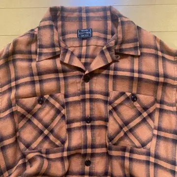 schott 샷 오픈 카라 셔츠