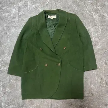 C's 그린 더블 브레스트 자켓 9AR a9