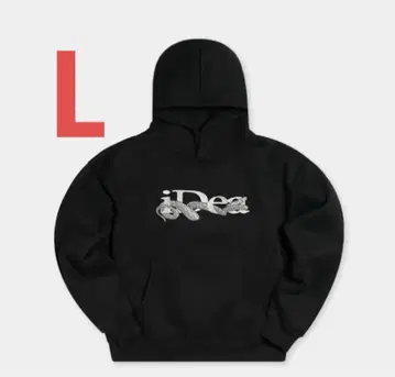 IDEASWAM 후드티 OUROBOROS HOODIE 블랙 L 사이즈