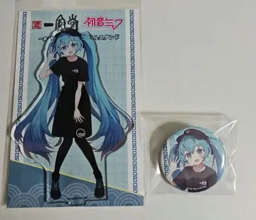 하츠네 미쿠 잇푸도 캔 배지 아크릴 스탠드