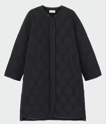 PLST 충전솜 퀼팅 코트 S