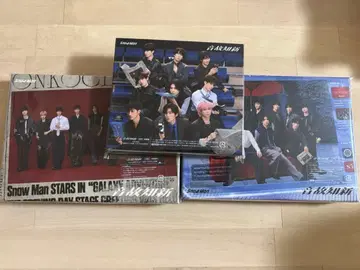 SnowMan 음고지신 3형태 세트