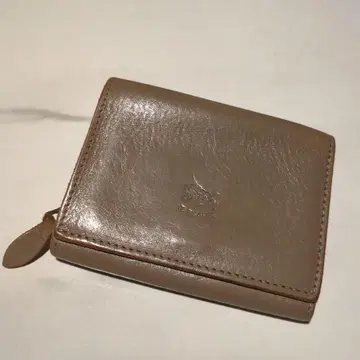 일비종떼 가죽 3단 폴더형 지갑