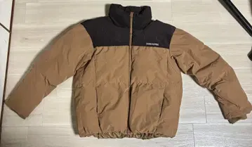 CONVERSE 다운 자켓 브라운 가격 대폭 인하도 가능합니다!