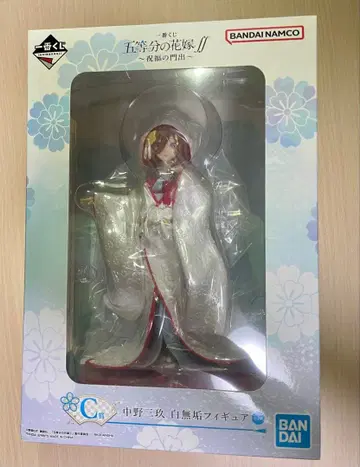 제일복권 5등분의 신부 축복의 문턱 나카노 미쿠 시로무쿠 피규어