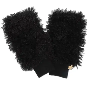 마리콴트 핸드 워머 블랙 핑거리스 그로브