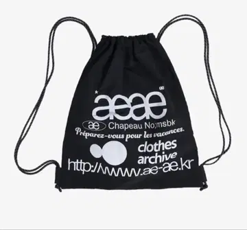 aeae 헬스장 가방 블랙