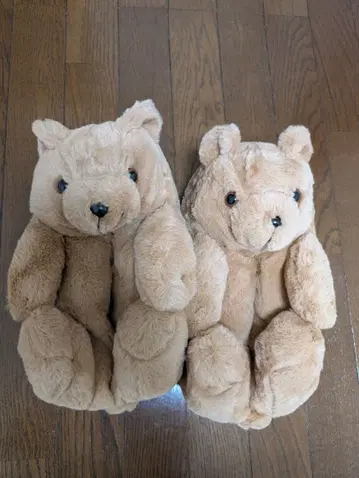 푹신푹신 슬리퍼 곰돌이 봉제 인형