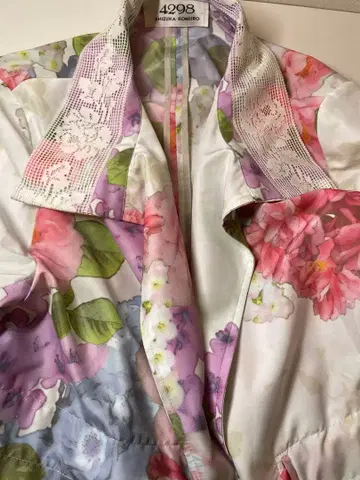 [ 미사용 새상품 ] 4298 시즈카 코무로 꽃무늬 자켓 18671892