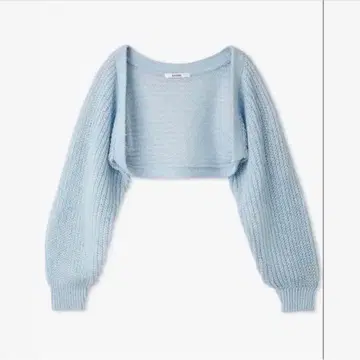 SNIDEL 로우 케이지 가디건