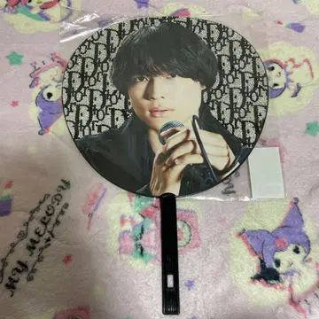 SixTONES 마츠무라 호쿠토 칸세이노 호소쿠 데코레이션 데코 부채