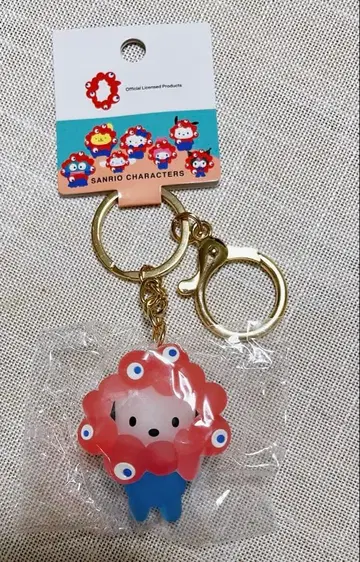 오사카 간사이 만박 미야쿠미야쿠 산리오 클리어 키링 포차코