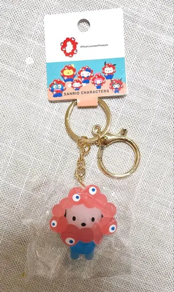 오사카 간사이 엑스포 미야쿠미야쿠 산리오 클리어 키링 포차코