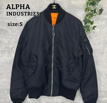ALPHA MA-1 자켓 블랙 S