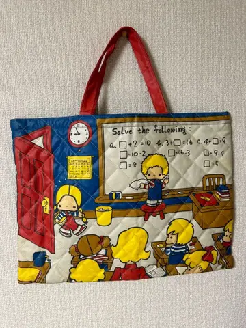 레어 빈티지 PATTY&JIMMY 토트백 당시 물품 레어 산리오