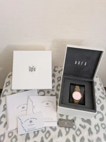 DUFA 아날로그 손목시계 그레이