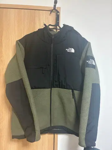 THE NORTH FACE 플리스 자켓 올리브 그린/블랙