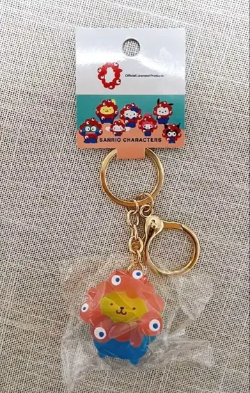 오사카 간사이 만박 미야쿠미야쿠 산리오 클리어 키링 폼폼푸딩