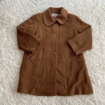 La Piacente 브라운 울 피코트 가을/겨울 M 사이즈