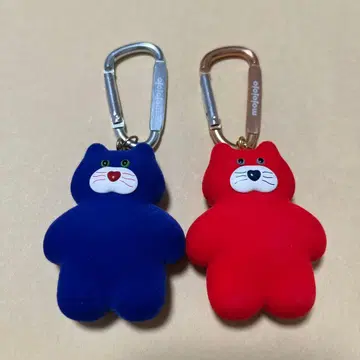 mojojojo 파랑 고양이 빨강 고양이 세트