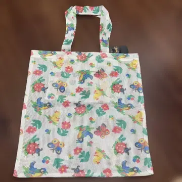 페이라&컬러풀 메쉬 토트백