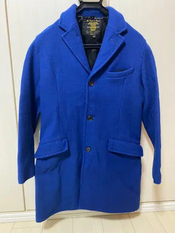 Fidelity 울 피코트 M 사이즈 파랑