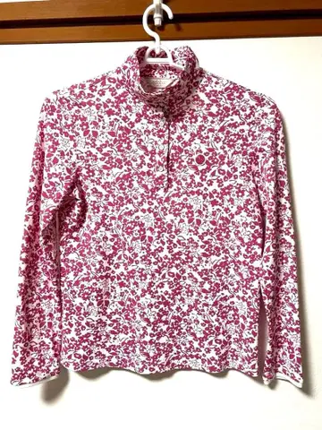 adabat 꽃무늬 긴팔 셔츠 사이즈 L